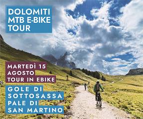 Ferragosto in sella: tour guidato sottosassa - paneveggio con mountainstudio20!